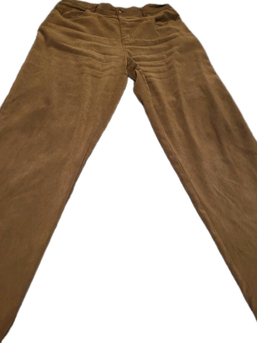Bill Blass Jeans Women’s Size 14 Chocolate Brown Stretch Pants Soft Brushed Fini